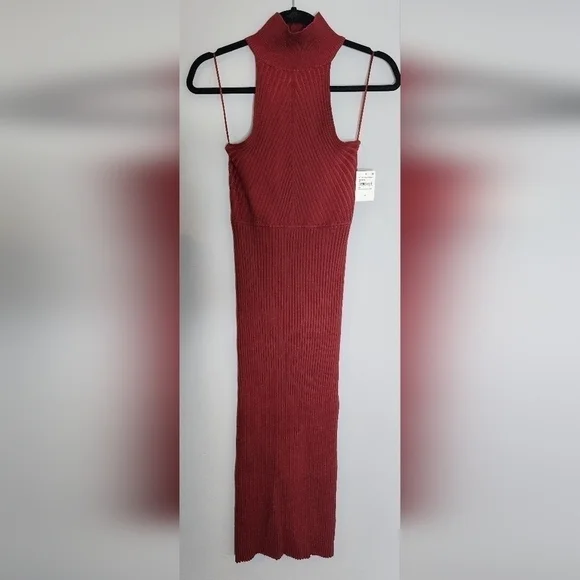 NWT Good American ribbed sweater dress size 5/6 - Picture 5 of 11